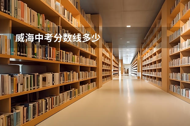 威海中考分数线多少