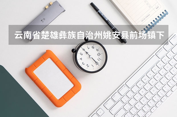 云南省楚雄彝族自治州姚安县前场镇下辖村委会有哪些？