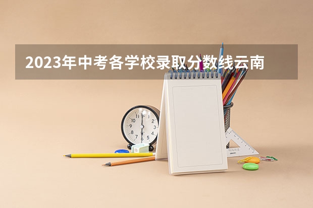 2023年中考各学校录取分数线云南 2023年云南省中考科目及各科分数