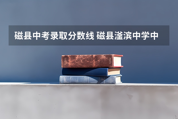 磁县中考录取分数线 磁县滏滨中学中考分数线