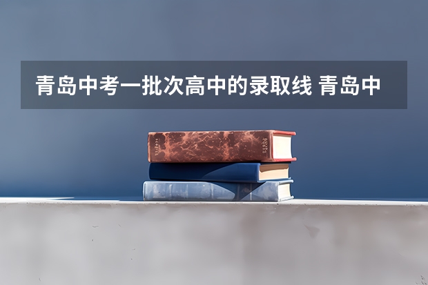 青岛中考一批次高中的录取线 青岛中考各科分数