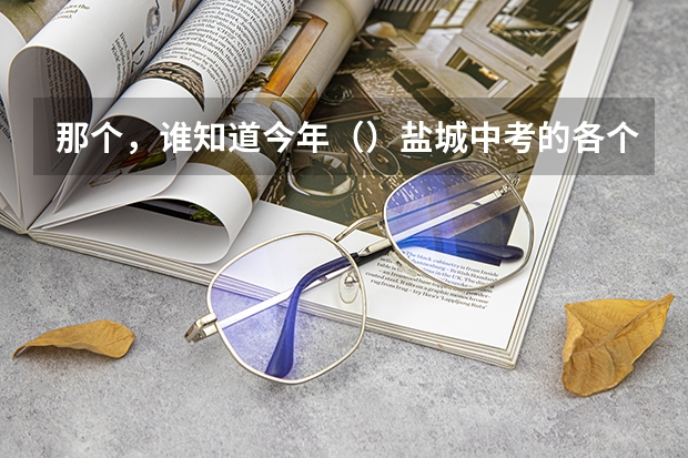 那个，谁知道今年（）盐城中考的各个普通高中录取的分数线是多少??谢谢啊，我很急??的