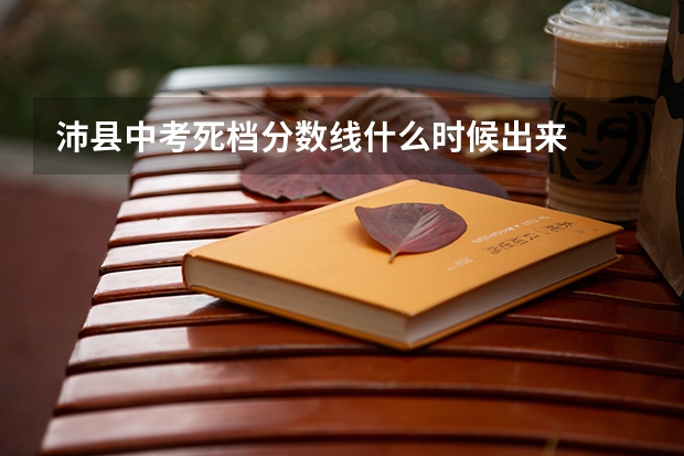 沛县中考死档分数线什么时候出来
