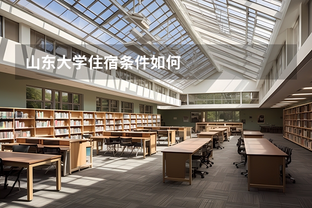 山东大学住宿条件如何