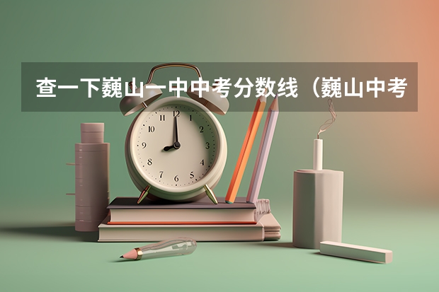 查一下巍山一中中考分数线（巍山中考录取分数线）