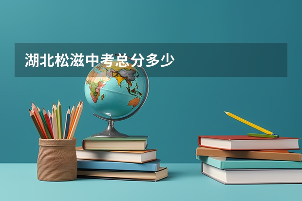 湖北松滋中考总分多少
