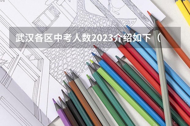 武汉各区中考人数2023介绍如下（武汉市江汉区中考分数线）