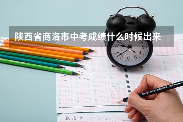 陕西省商洛市中考成绩什么时候出来