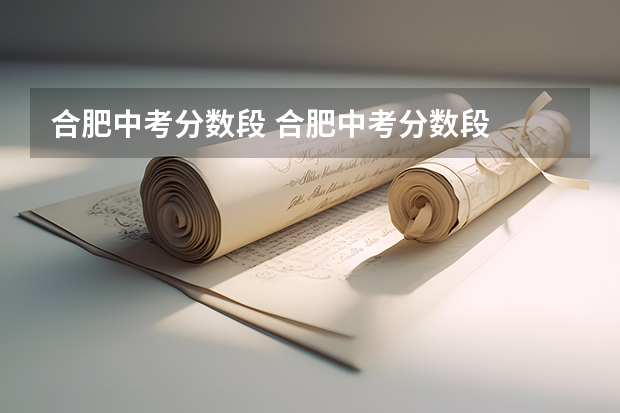 合肥中考分数段 合肥中考分数段