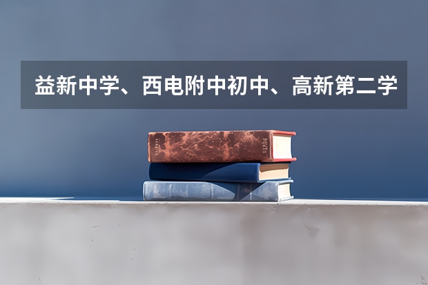 益新中学、西电附中初中、高新第二学校初中、爱知中学、辅轮中学、铁一中 哪个好？
