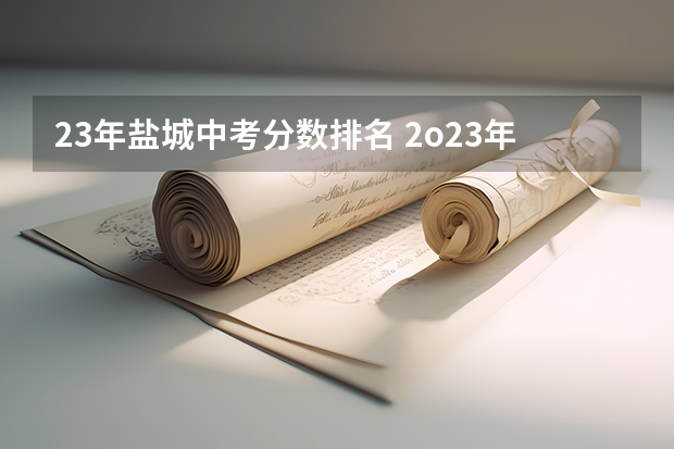 23年盐城中考分数排名 2o23年盐城龙岗中考分数线