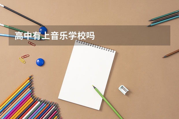 高中有上音乐学校吗