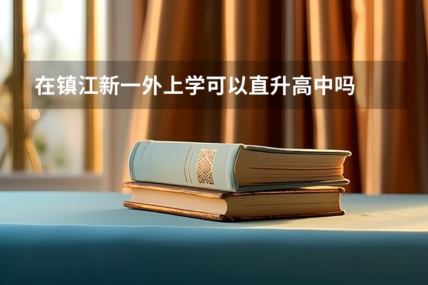 在镇江新一外上学可以直升高中吗