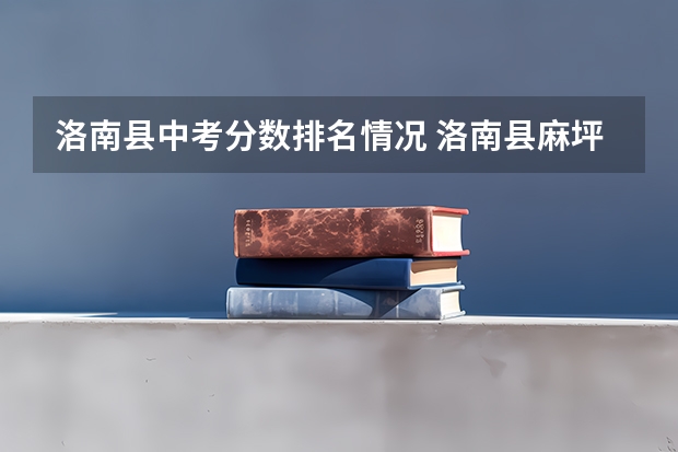 洛南县中考分数排名情况 洛南县麻坪中学中考分数查询
