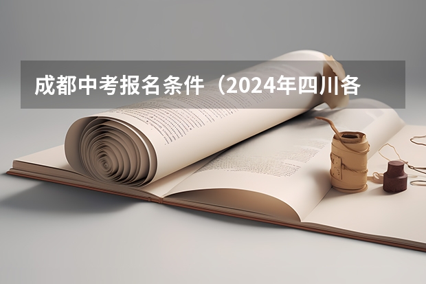 成都中考报名条件（2024年四川各地市州中考时间及考情陆续公布！）