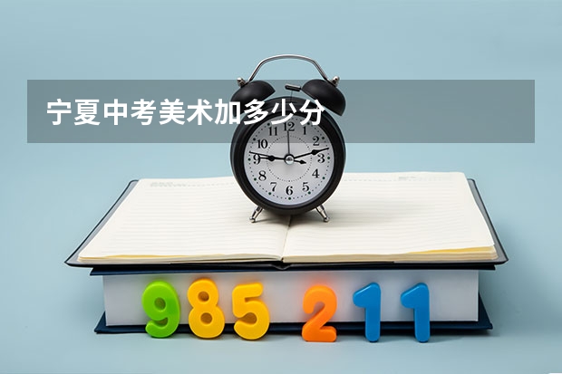 宁夏中考美术加多少分