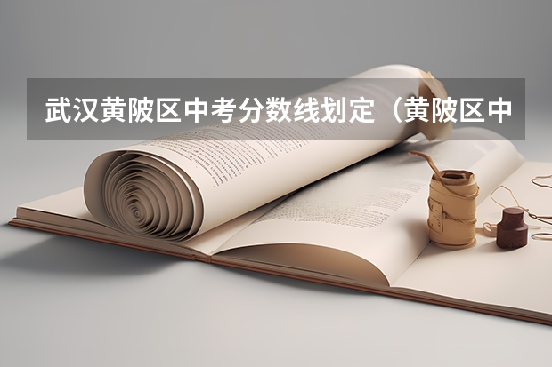 武汉黄陂区中考分数线划定（黄陂区中考各学校分数线）