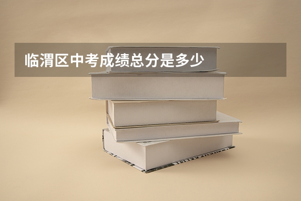 临渭区中考成绩总分是多少