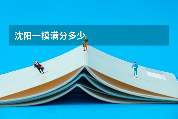 沈阳一模满分多少