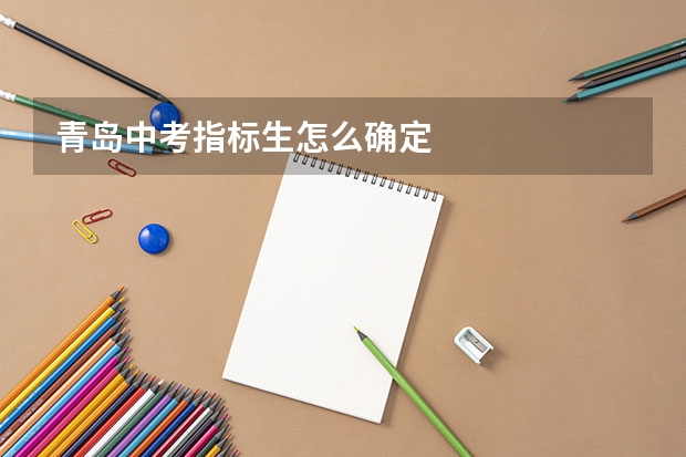 青岛中考指标生怎么确定