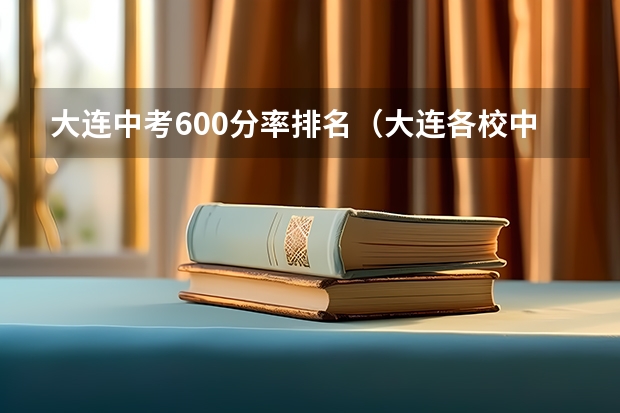 大连中考600分率排名（大连各校中考高分排名）