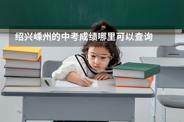 绍兴嵊州的中考成绩哪里可以查询