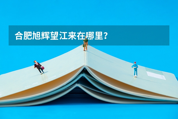 合肥旭辉望江来在哪里？
