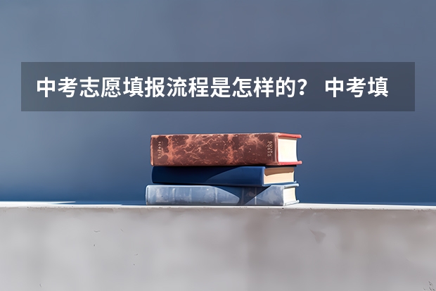 中考志愿填报流程是怎样的？ 中考填志愿的步骤及方法