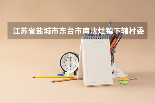 江苏省盐城市东台市南沈灶镇下辖村委会有哪些？