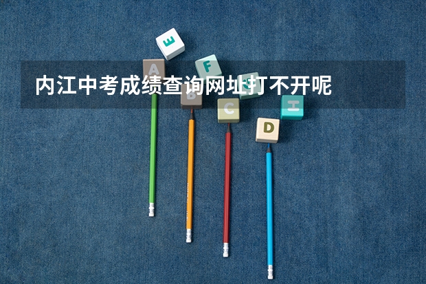 内江中考成绩查询网址打不开呢