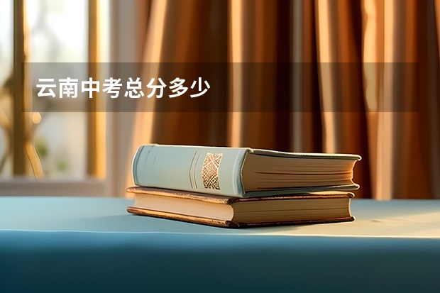 云南中考总分多少