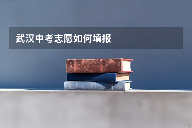 武汉中考志愿如何填报