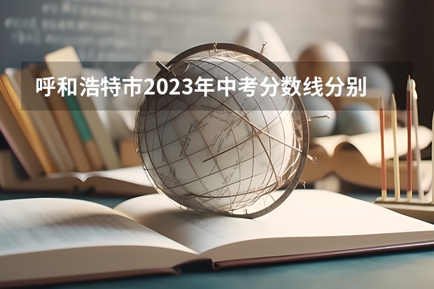 呼和浩特市2023年中考分数线分别是多少？