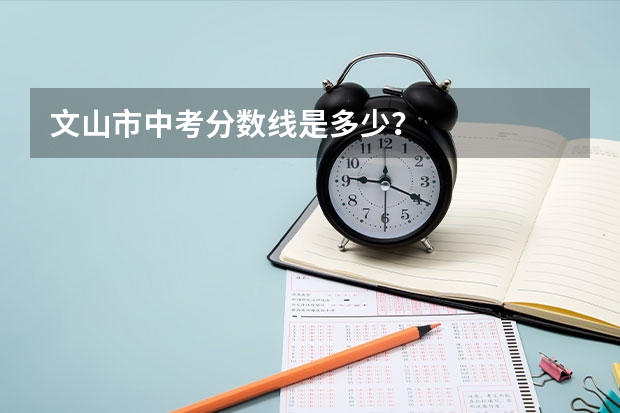 文山市中考分数线是多少？