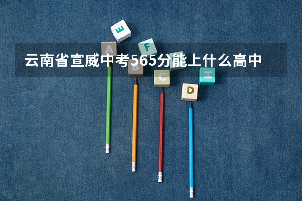 云南省宣威中考565分能上什么高中