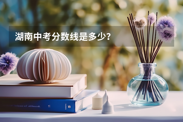 湖南中考分数线是多少？