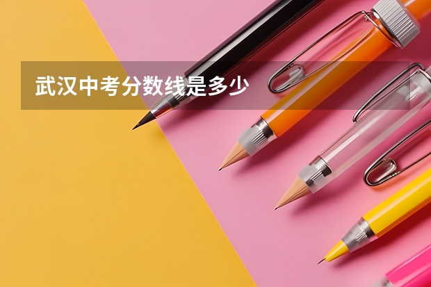 武汉中考分数线是多少