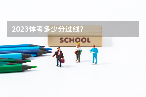 2023体考多少分过线？