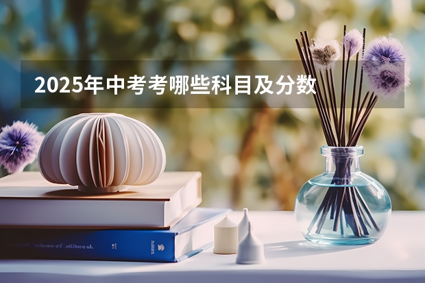 2025年中考考哪些科目及分数