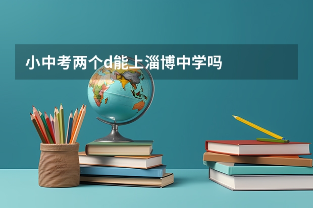 小中考两个d能上淄博中学吗